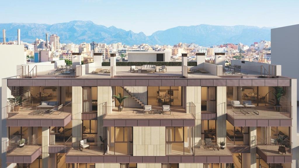 Terraza en la azotea con varias áreas exteriores privadas y vistas a las montañas – refugio exclusivo de alto nivel Terraza en la azotea con varias áreas exteriores privadas y vistas a las montañas – refugio exclusivo de alto nivel