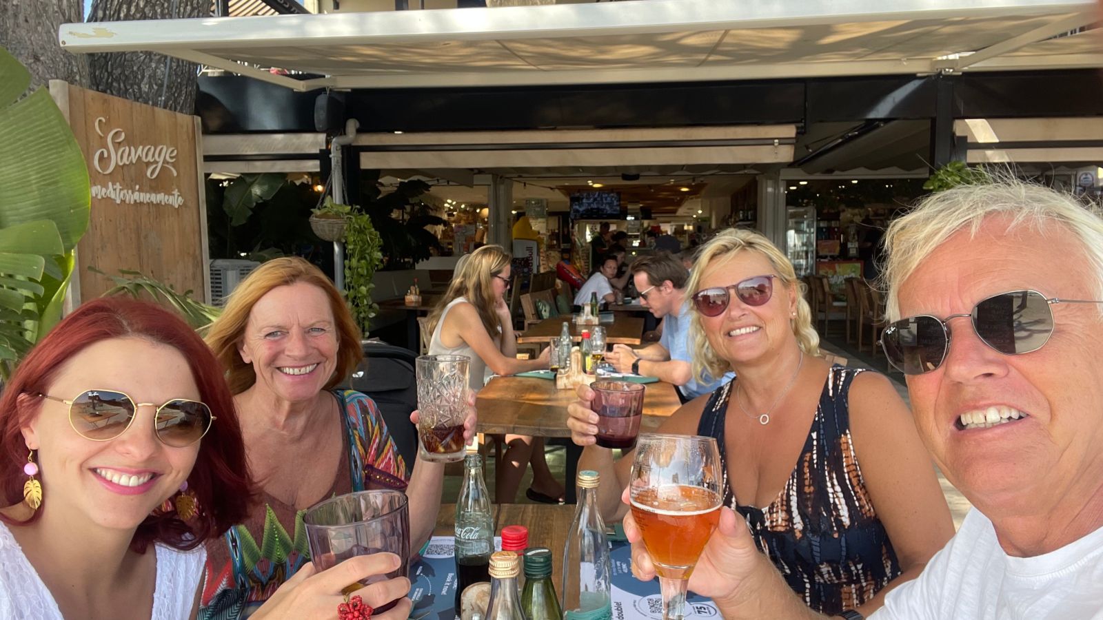 Mit Freunden bei Alcudia