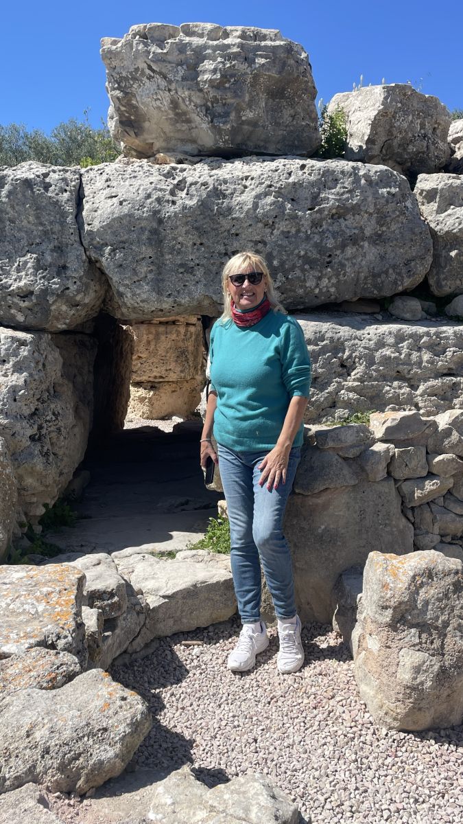 Luftaufnahme archäologische Fundstätte Son Fornés Mallorca