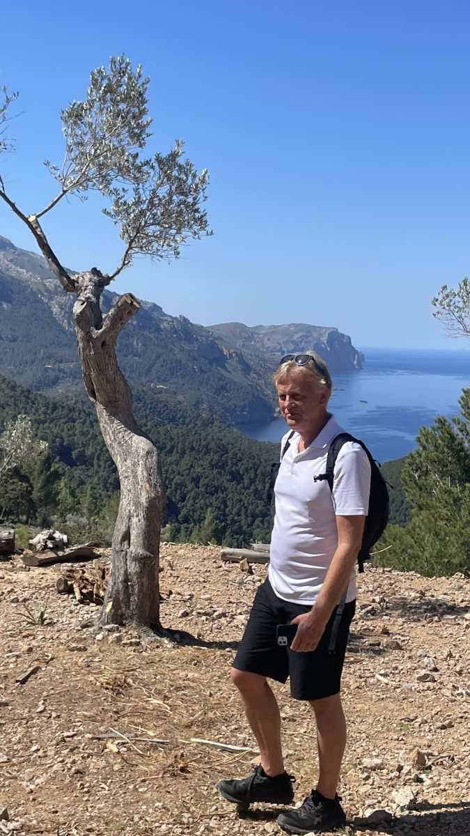 Axel während der Wanderung