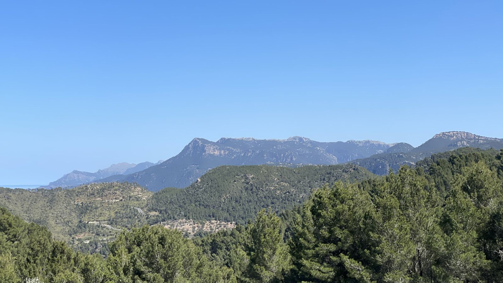 Berge Richtung Galatzo