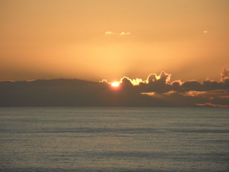 Abendrot am Strand auf Mallorca