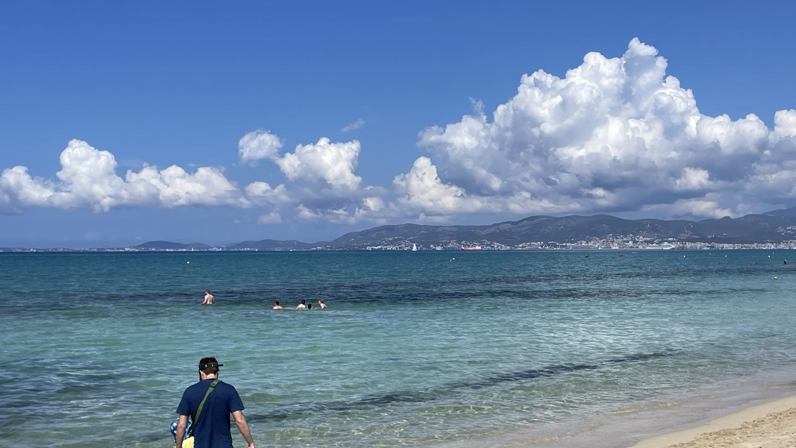 Wolken über dem Meer