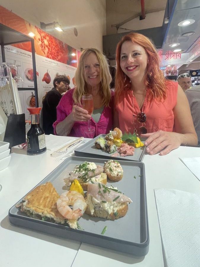 Leckere Tapas im Mercat de l'Olivar in Palma