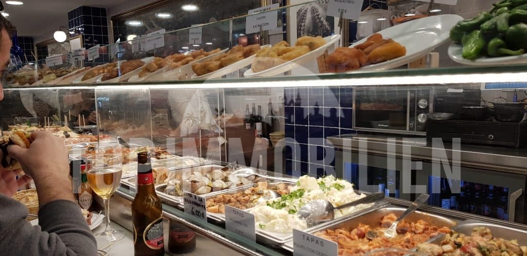 Salate im Mercat Olivar