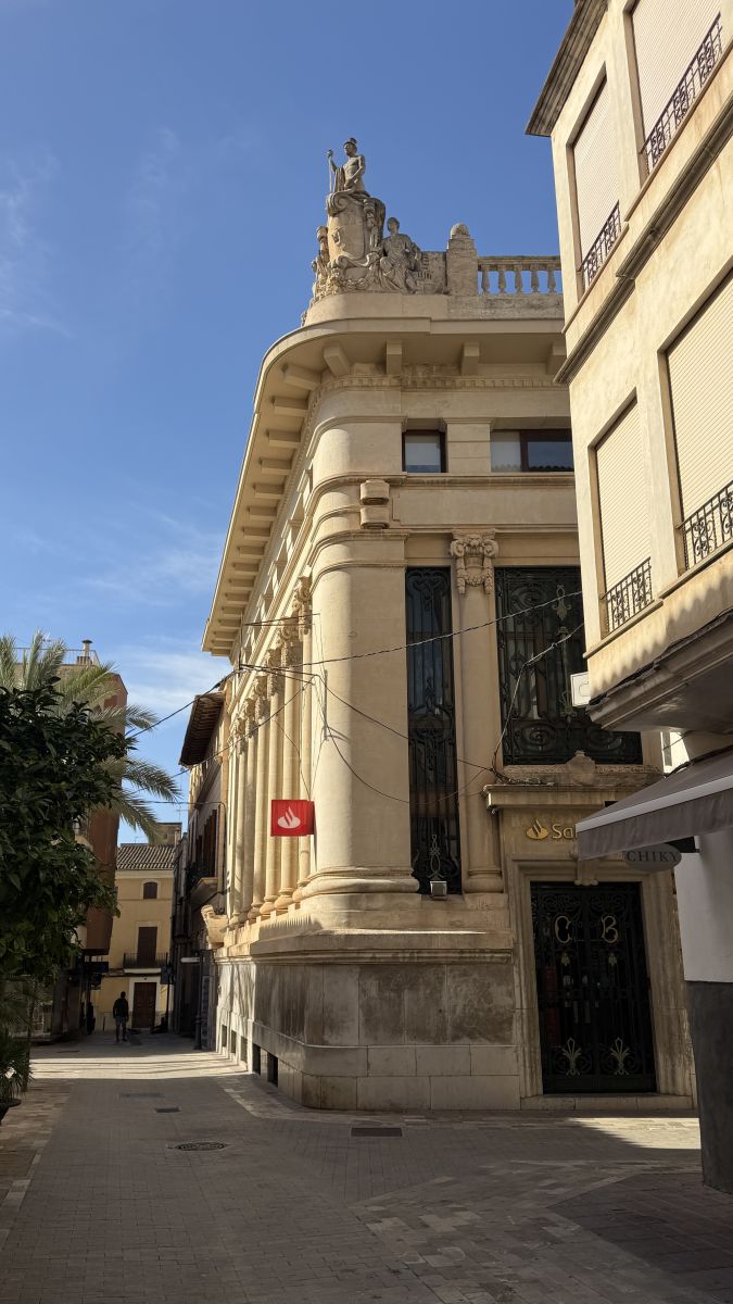 Historischer Stadtpalast in der Stadtmitte von Manacor Mallorca