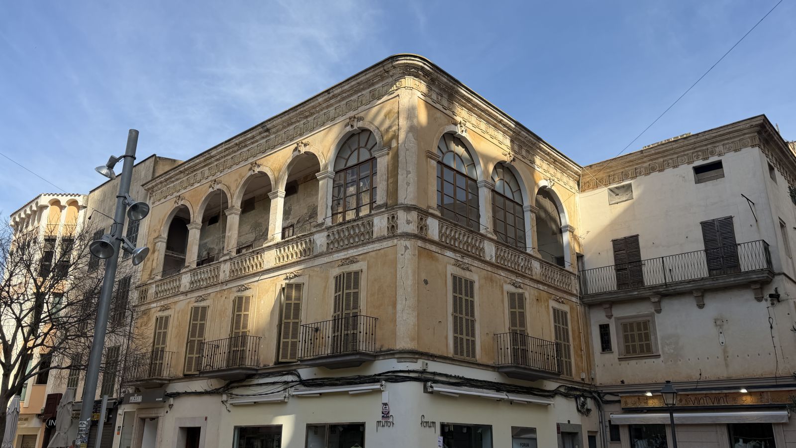 Historisches Rathaus von Manacor Mallorca im Stadtzentrum