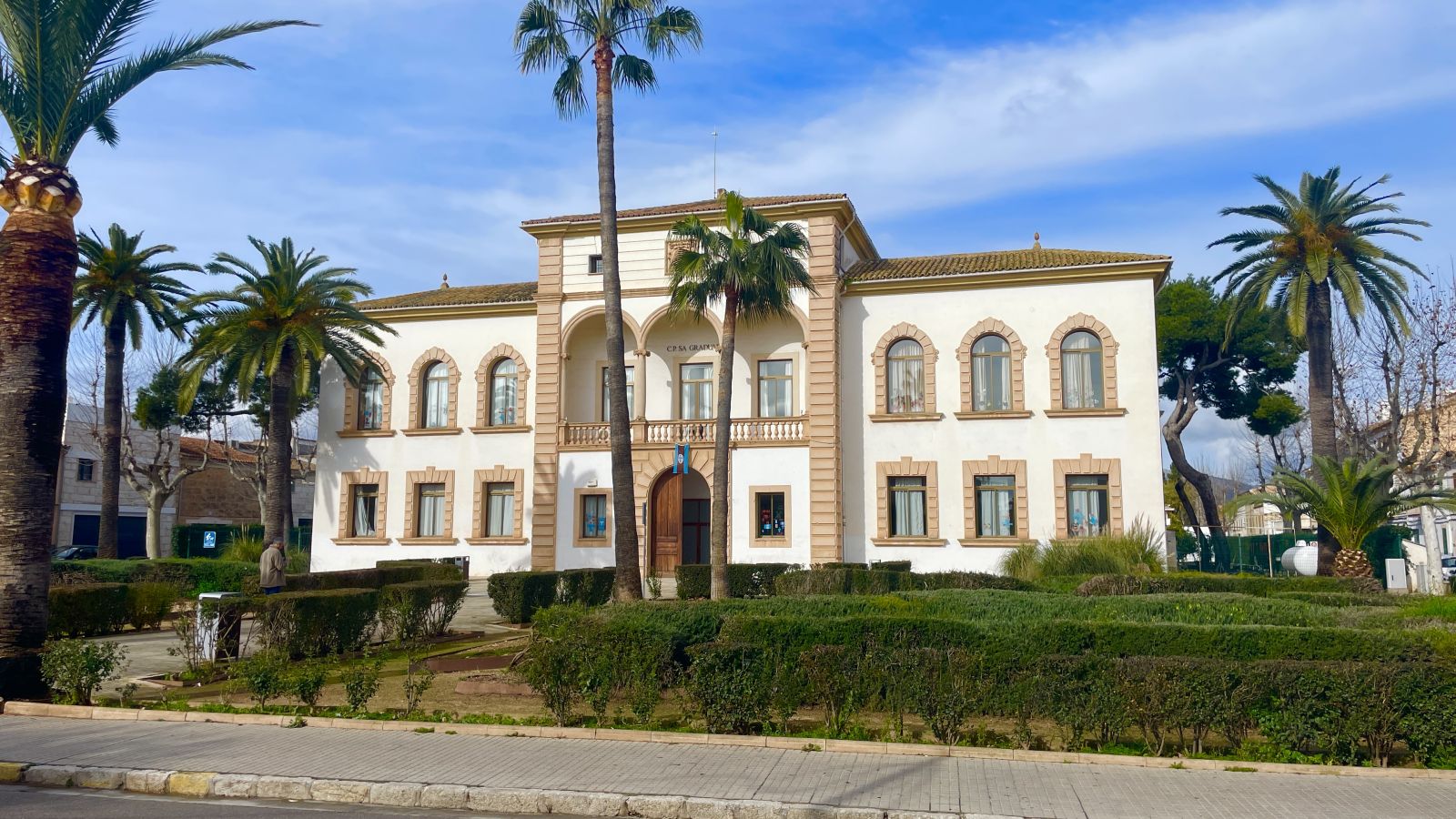 Landhaus mit typischer mallorquinischer Architektur