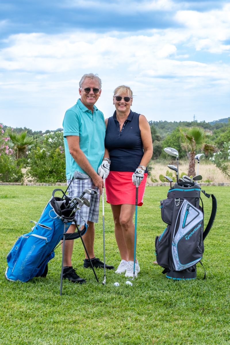 Deutsche Immobilienmakler spielen Golf auf Mallorca